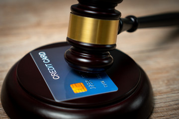 Concept of the laws on electronic or credit card, laws on consumer protection, laws on electronic...