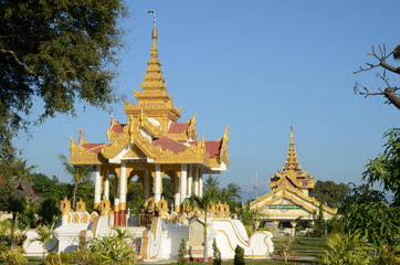 Naklejka premium Kuthodaw-Pagode, Mandalay
