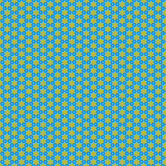 Illustration with repetitive geometric shapes covering the background. Drawing with colored pattern that can be used as a web pattern, wallpaper, digital graphics, gifts and artistic decorations.