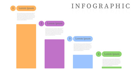 Business infographic presentation and chart Business and finance growth transformation to Successful.