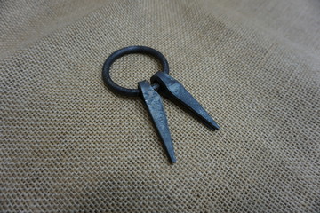 viking freyr sickle amulet reconstruction by daegrad tools