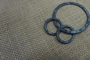 viking draupnir amulet rings based on finds from gotland sweden reconstruction by Daegrad Tools