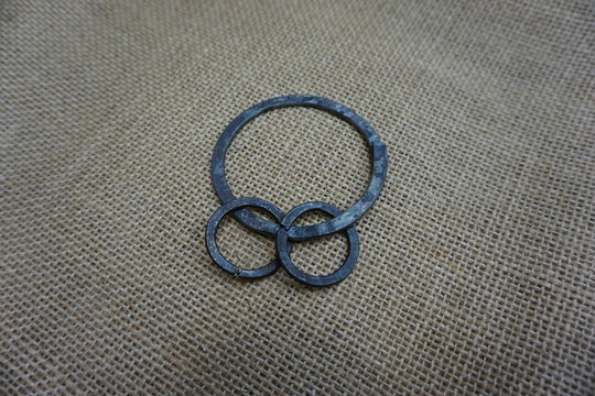 viking draupnir amulet rings based on finds from gotland sweden reconstruction by Daegrad Tools
