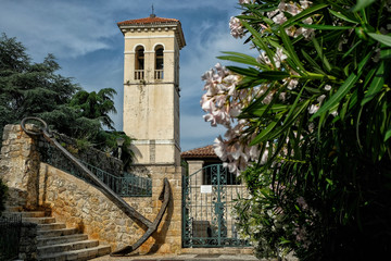 Catholic Church of St. Jerome in Old Town of Herceg Novi, Montenegro.