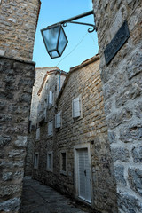Old Town Budva, Montenegro.