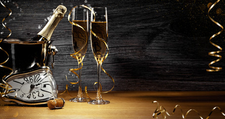 Champagner zum Fest