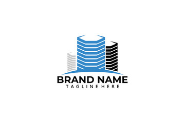 building logo icon real estate company