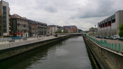 Fototapeta na wymiar Charleroi - a city in Belgium