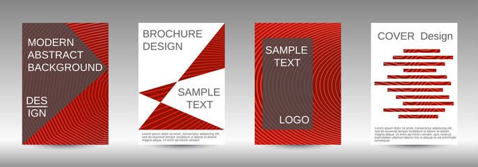 Creative backgrounds with abstract gradient linear