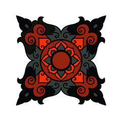 vector illustration of ornament