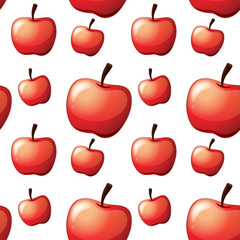 Seamless pattern for wallpaper, wrapping isolated on white