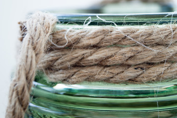 rope on glass