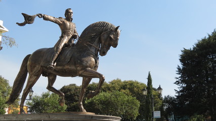 Obraz premium Cabalgando