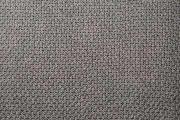 Knitted fabric wool texture close up as a background.