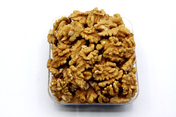 organic natural dried apricots, dried figs, walnuts