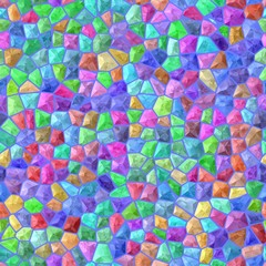 Fototapeta na wymiar Sweet pastel colorful rainbow 3d mosaic texture pattern background