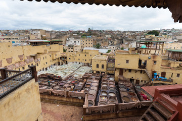 Fes-Meknes administrative region, Marocco - 20 12 2019 Fes is one of the imperial cities. Famous...