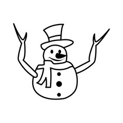 Snowman icon 