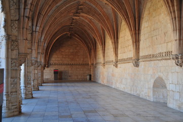 Fototapeta na wymiar Lisboa, Portugal, inside Church
