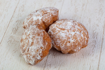 Delicious and sweet muffins