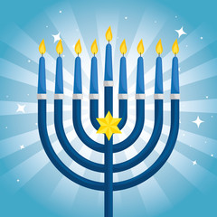 chandelier with candles decoration isolated icon vector illustration design