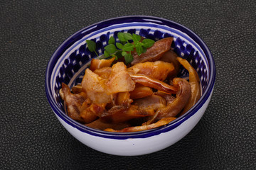 Pork ear snack