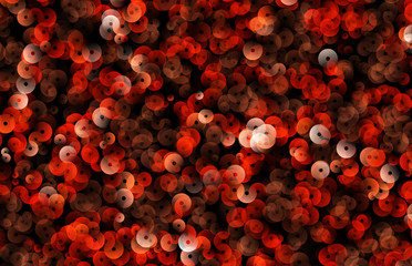 Fototapeta premium decorative colored circles