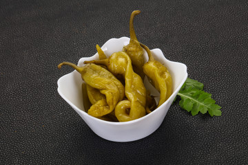 Pickled green pepper