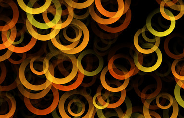 decorative colored circles