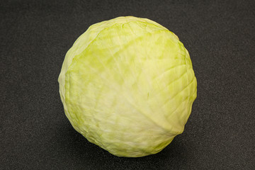 Fresh ripe cabbage ready for cooking