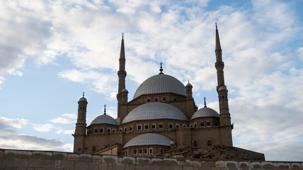 Mohamed Ali Mosque in Cairo Egypt