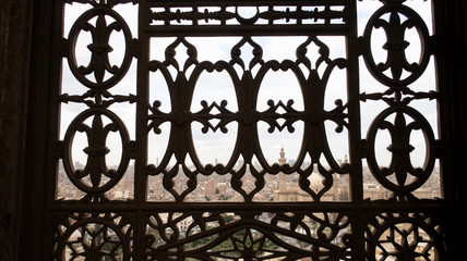 Cairo City wide view from top pattern