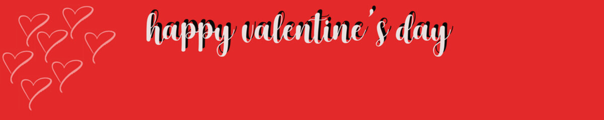 Happy Valentine's Day banner