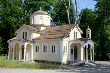 Fototapeta na wymiar church in Greece
