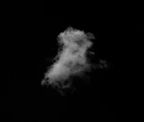 background white smoke