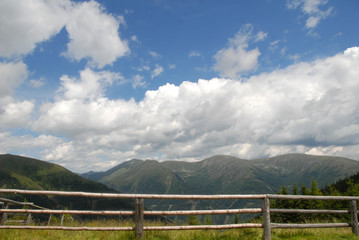 Fototapeta na wymiar Styrian Mountains