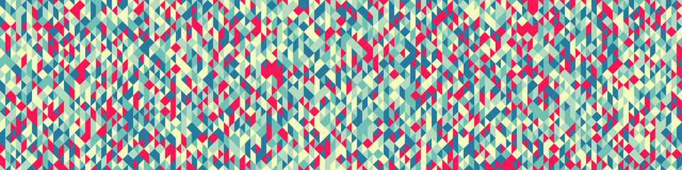 Pattern with random colored Diamonds Generative Art background illustration