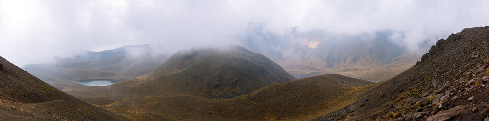 crater del volcan nevado de toluca