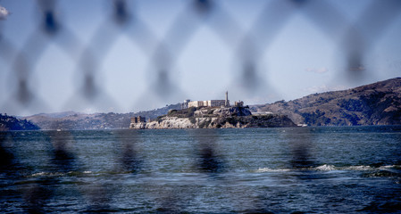 US Gefängnis, Alcatraz in San Francisco, USA