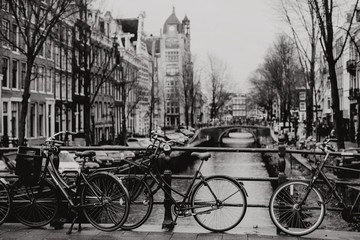 Amsterdam en Noir et Blanc 