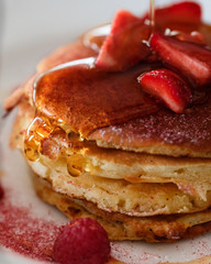 pancakes with jam
