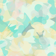 Fototapeta na wymiar Camouflage Seamless Pattern. Military Camouflage