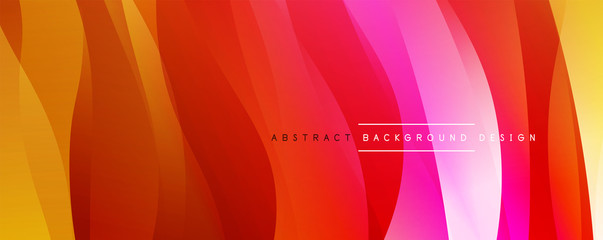 Dynamic trendy simple fluid color gradient abstract background with line effects. Vector Illustration For Wallpaper, Banner, Background, Card, Book Illustration, landing page