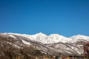 雪山　mountain