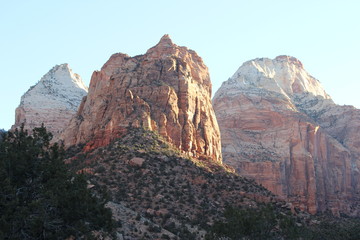 Obraz premium Early morning in Zion National Park