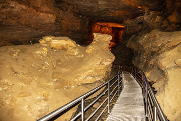  Cal Cave limestone is formed due to fracture (fault) systems in the blocks. Çalköy Cave is 4 km...