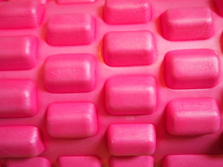 Textured Pink Foam