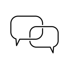 Naklejka premium Bubble speech icon 