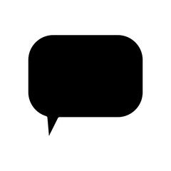 Bubble speech icon 