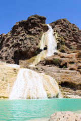 wadi darbath waterfall salalah oman